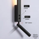 Applique murale avec liseuse pour chambre