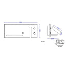 Applique murale avec port usb