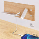 Applique murale avec port usb