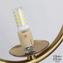 Applique murale avec prise et interrupteur