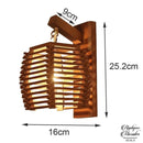 Applique murale bambou