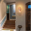 Applique murale bambou rotin