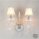 Applique murale baroque noire