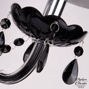 Applique murale baroque noire