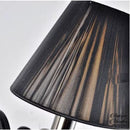 Applique murale baroque noire