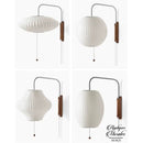 Applique murale blanche avec interrupteur