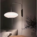 Applique murale blanche avec interrupteur