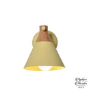 Applique murale bleue