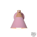 Applique murale bleue