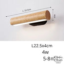 Applique murale bois avec interrupteur