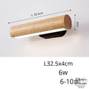 Applique murale bois avec interrupteur