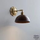 Applique murale bois avec prise