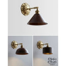 Applique murale bois avec prise