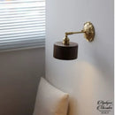 Applique murale bois avec prise