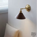 Applique murale bois avec prise