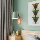 Applique murale bois et blanc