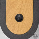 Applique murale bois et fer