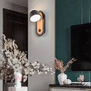 Applique murale bois et fer