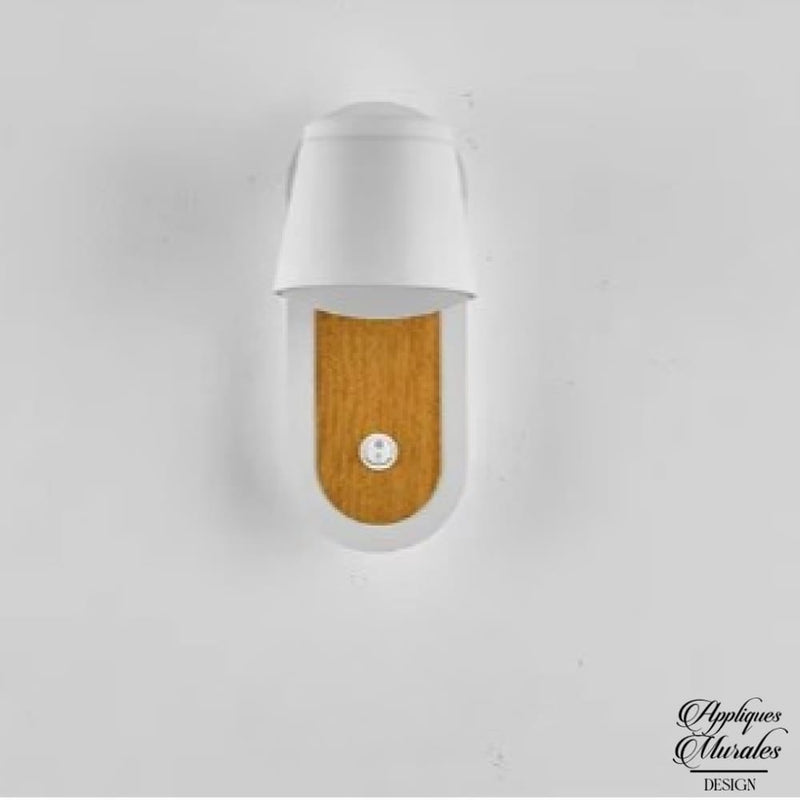Applique murale bois et fer