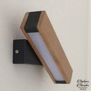 Applique murale bois et metal