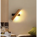 Applique murale bois et metal