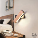 Applique murale bois et metal