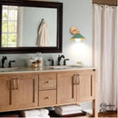 Applique murale bois et noir