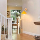 Applique murale bois et noir