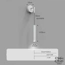 Applique murale bois metal