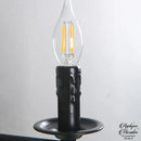 Applique murale bougeoir