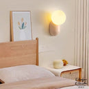 Applique murale boule metal