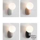 Applique murale boule metal