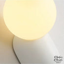 Applique murale boule metal