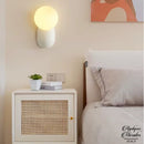 Applique murale boule metal