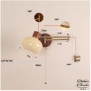 Applique murale bras pivotant