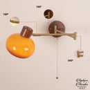 Applique murale bras pivotant