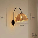 Applique murale cannage