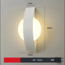 Applique murale carrée