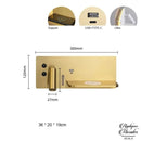 Applique murale chambre avec port usb