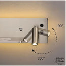 Applique murale chambre avec port usb