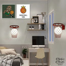 Applique murale chambre basketball