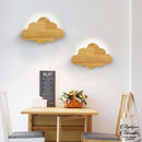 Applique murale chambre bois