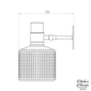 Applique murale chambre industrielle