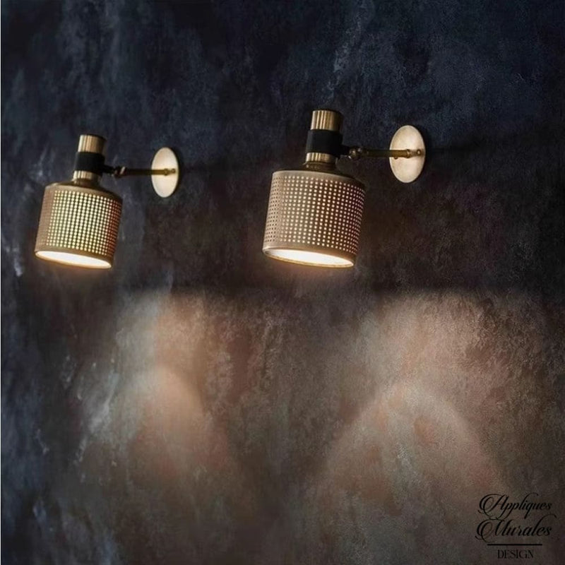 Applique murale chambre industrielle