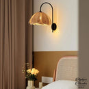 Applique murale chambre rotin