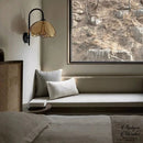 Applique murale chambre rotin