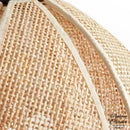 Applique murale chambre rotin