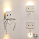 Applique murale chargeur usb