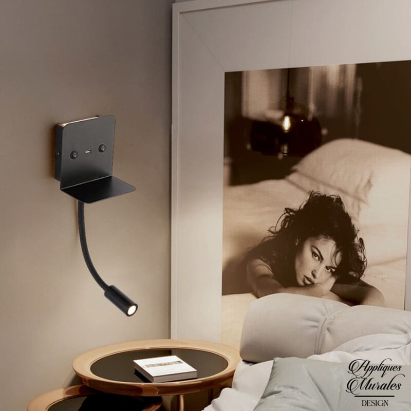 Applique murale chargeur usb