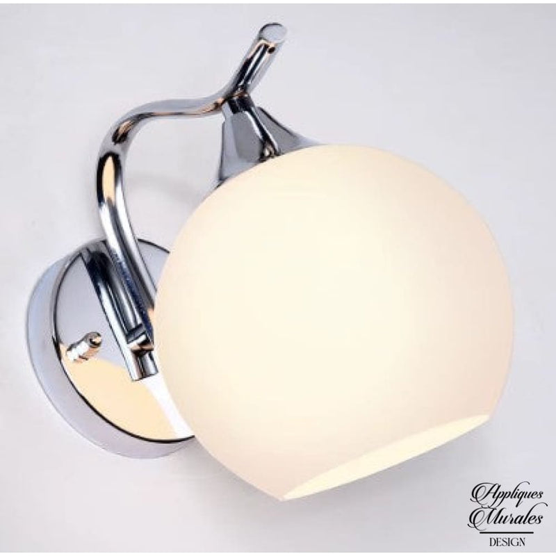 Applique murale chrome